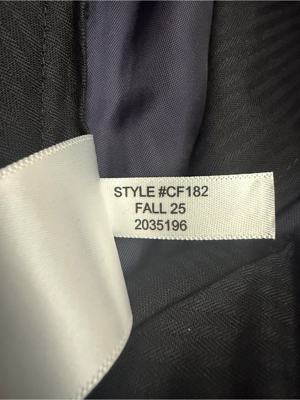 J.Crew Navy Ludlow Slim-fit Suit Pant in Japanese Cotton Chino Size 30 x 30 NWT - Picture 9 of 11
